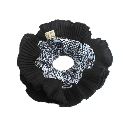 Scales - Ruffle Scrunchie