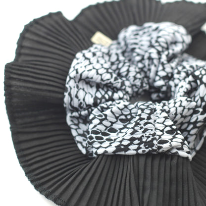 Scales - Ruffle Scrunchie