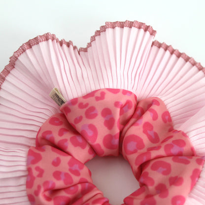 Pink Predator - Ruffle Scrunchie