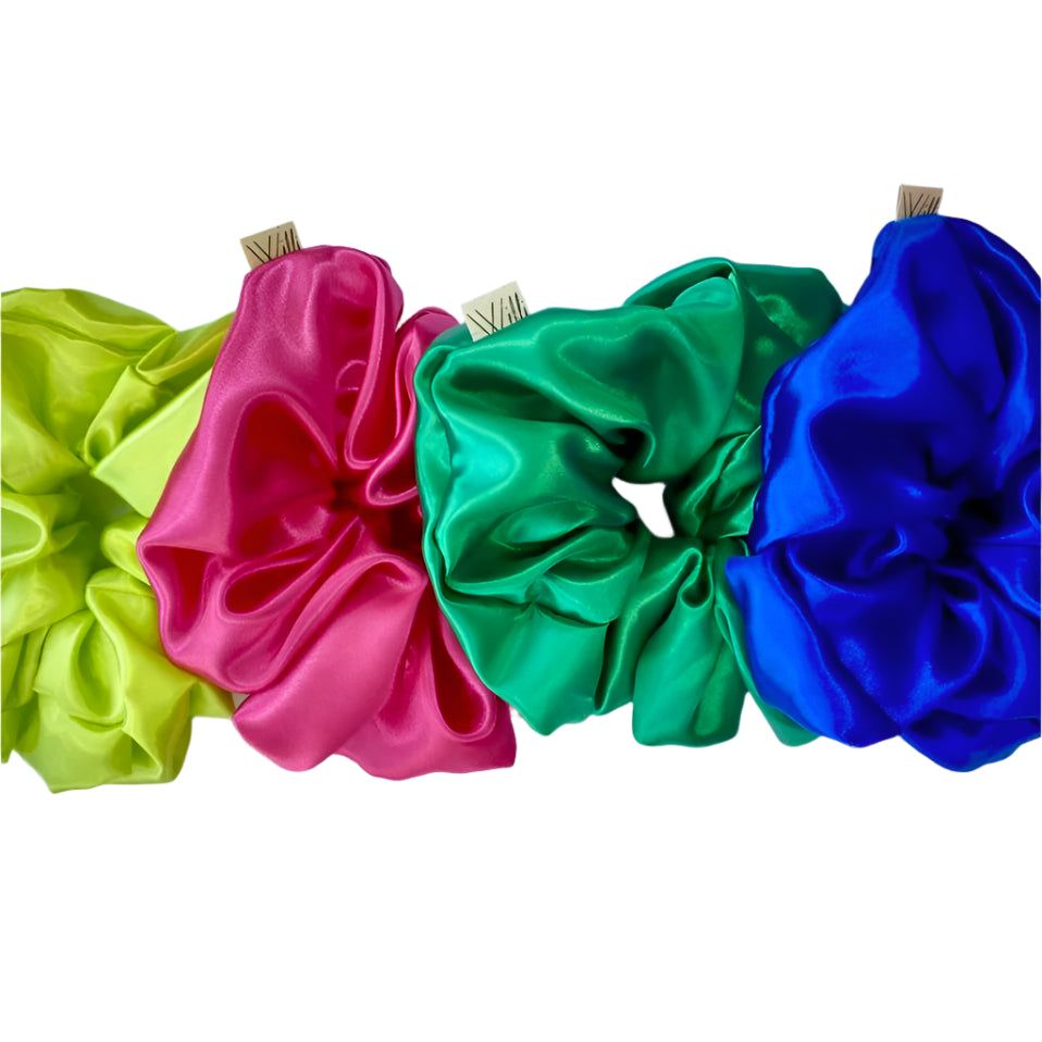 Glow - Satin Oversized Scrunchie
